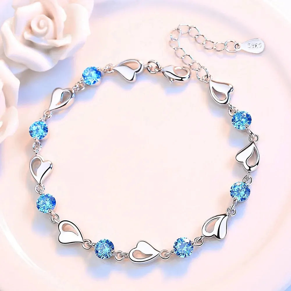 Retro Heart Bracelet