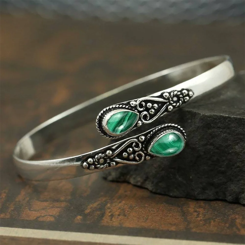 Emerald Gypsy Cuff