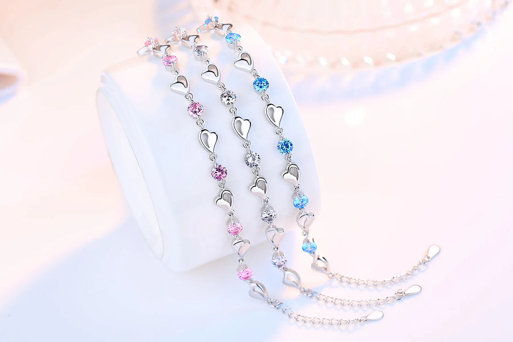 Retro Heart Bracelet