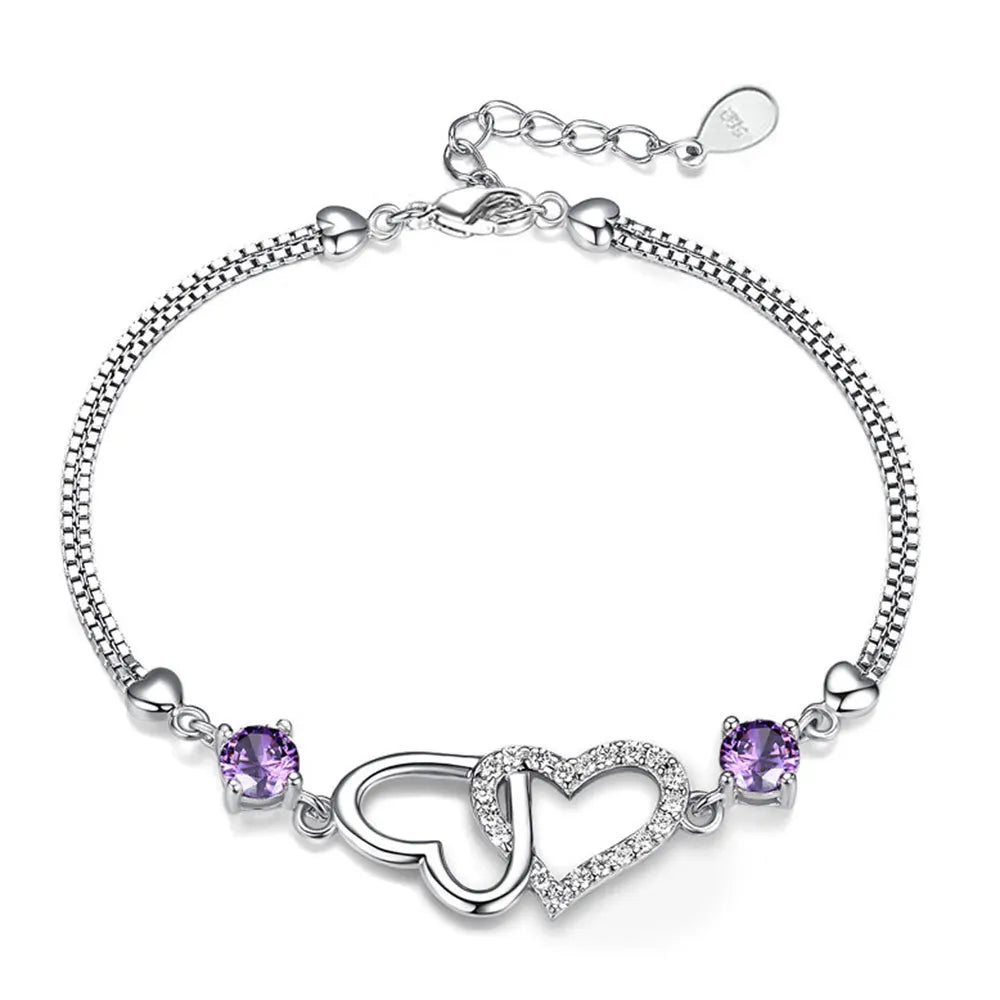 2 Hearts Bracelet